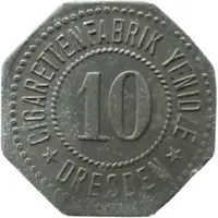 10 Pfennigs - Dresden Cigarettenfabrik Yenidze