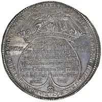 1 Thaler - Ernest I Death