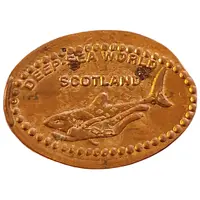 Elongated coin - Deep Sea World