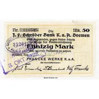 50 Mark Francke Werke