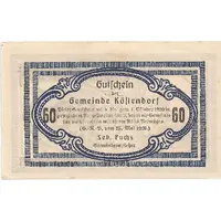 60 Heller Köstendorf