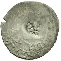 1 Prague Groschen Counterstamped