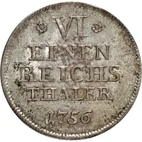 ⅙ Reichsthaler - Frederick Alexander
