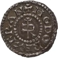 Denier - Franco in the name of king Odo