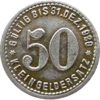 50 Pfennig - Mettmann Wagner and Englert G.M.B.H.
