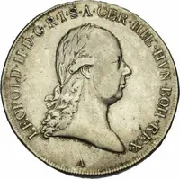 1 Couronne / Kronenthaler - Leopold II