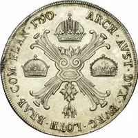 1 Couronne / Kronenthaler - Leopold II