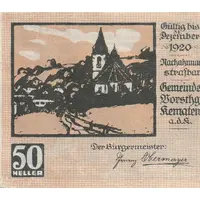 50 Heller Kematen an der Krems