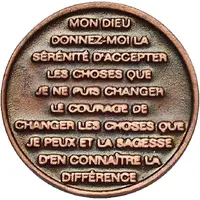 AA Token - Alcoholics Anonymous 35 years