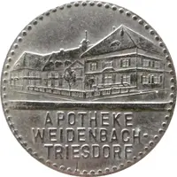 10 Pfennig - Weidenbach Apotheke Weidenbach-Triesdorf