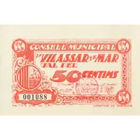50 Céntimos Vilassar de Mar
