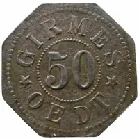 50 Pfennig - Oedt Girmes