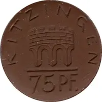 75 Pfennig - Kitzingen