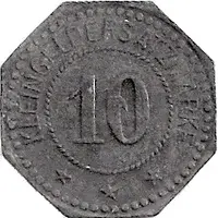 10 Pfennig - Bremen Heymann and Neumann