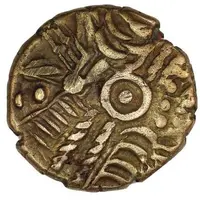 Gold 1/4 Stater - Regni Moon Star