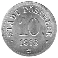 10 Pfennig - Pössneck