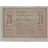 20 Heller Pennewang