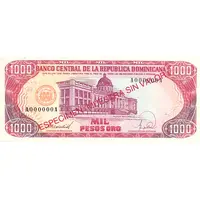 1.000 Pesos Oro