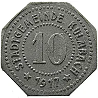 10 Pfennig - Kulmbach