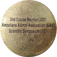 Medal - Army Medical College 2nd Course Reunion