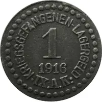 1 Pfennig - Güstrow Kriegsgefangenenlager IX A.K.