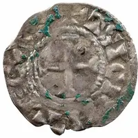 Denier - Odolric Bishop of Orléans