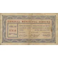 1 Peseta Artés
