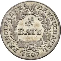 1/2 Batzen - Alexandre Berthier