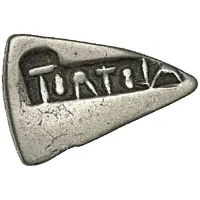 1 Shilling Countermark type II