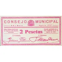 2 Pesetas Selgua