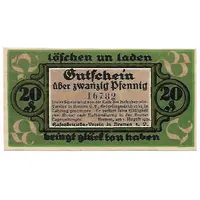 20 Pfennig Hafenbetriebs-Verein