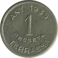 1 Peseta - Cooperativa Popular Els Amics