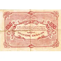 50 Centimes - Chambre de Commerce de Caen et de Honfleur 14