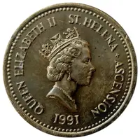 1 Pound - Elizabeth II 3rd portrait