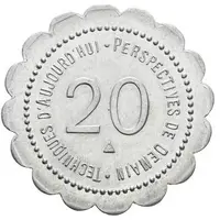 20 centimes - Exposition de Madagascar