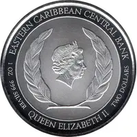 2 Dollars - Elizabeth II Sea Turtle