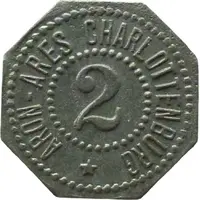 2 Pfennigs - Charlottenburg Aron Ares