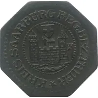 10 Pfennig - Saarburg, Bezirk Trier