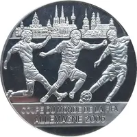 10 Francs FIFA World Cup - Three players