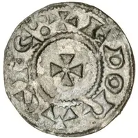 1/2 Penny anonymous St. Peter