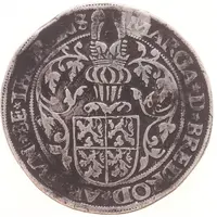 1/2 Daalder 'Twaalfstuiverpenning' - Margaret van Brederode with titles of Ferdinand I