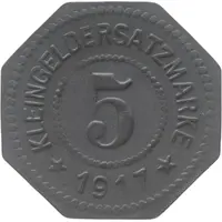 5 Pfennig - Rosenheim