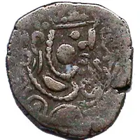 1 Drachm - Indo Sasanians Pratihara-Pala supremacy