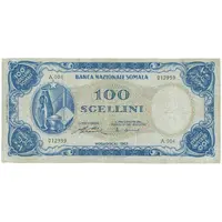 100 Scellini / 100 Somali Shillings