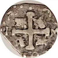 1 Real 'Macuquina' Royalist/Republican coinage