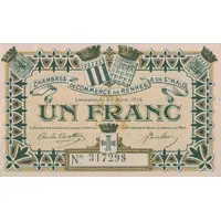 1 Franc - Chambre de Commerce de Rennes et de Saint-Malo [35]