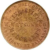 1 Penny - W. Watson Restrike - Ballarat, Victoria
