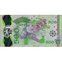 500 escudos De Gama, Inde