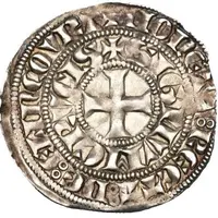 1/2 Groat `Baudekin with spear` - Guy IV Elincourt