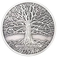 Bullion - Yin-Yang Koi Antique Coloured